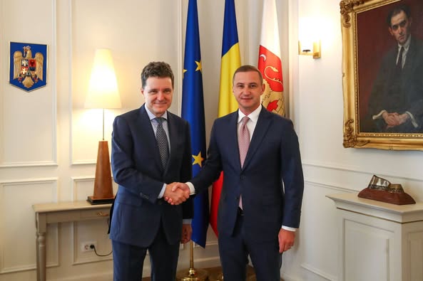 Timiș: Președintele României s-a întâlnit cu liderul administrației județene; au discutat despre investiții