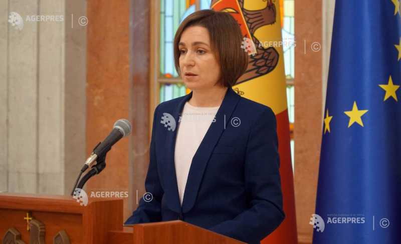 Maia Sandu: Expulzarea ambasadorului rus nu va opri incursiunea dronelor care pătrund ilegal în Republica Moldova