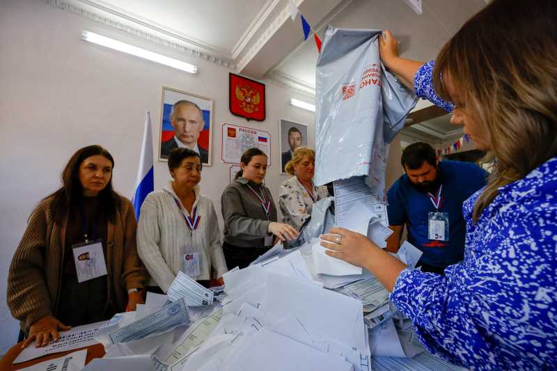 Alegeri legislative în Rusia: Partidul Rusia Unită al lui Putin, învingător (exit-poll)