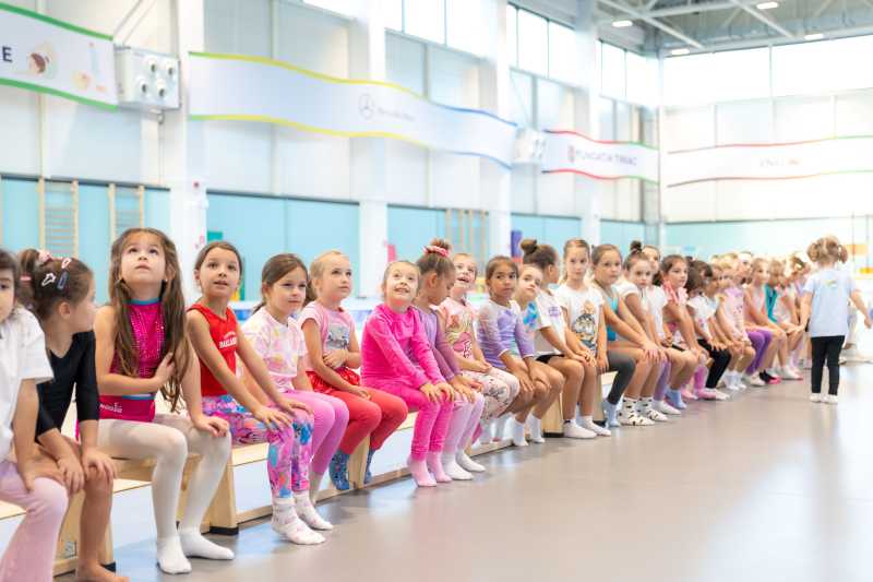 Gimnastică: Aproximativ 300 de copii au venit la selecția organizată la Sala 'Nadia Comăneci'