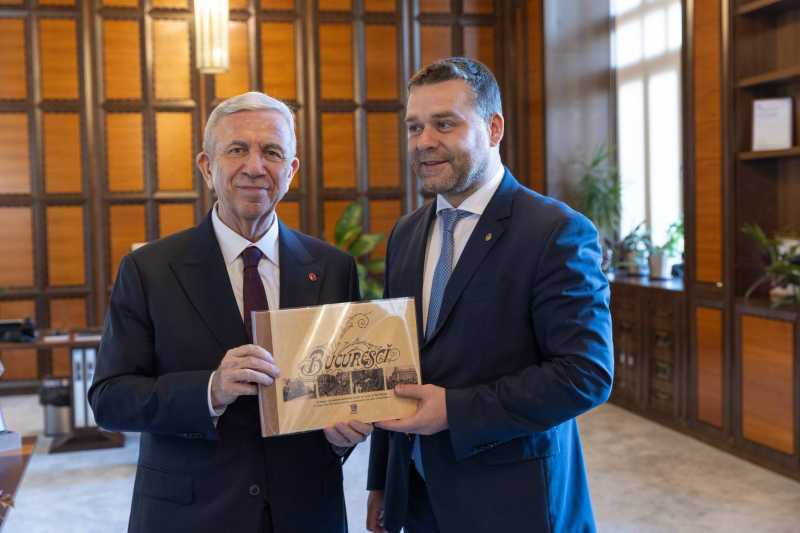 Ciprian Ciucu and Mayor of Ankara discuss development of economic and cultural relations
